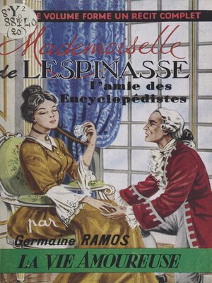 cover image of Mademoiselle de Lespinasse
